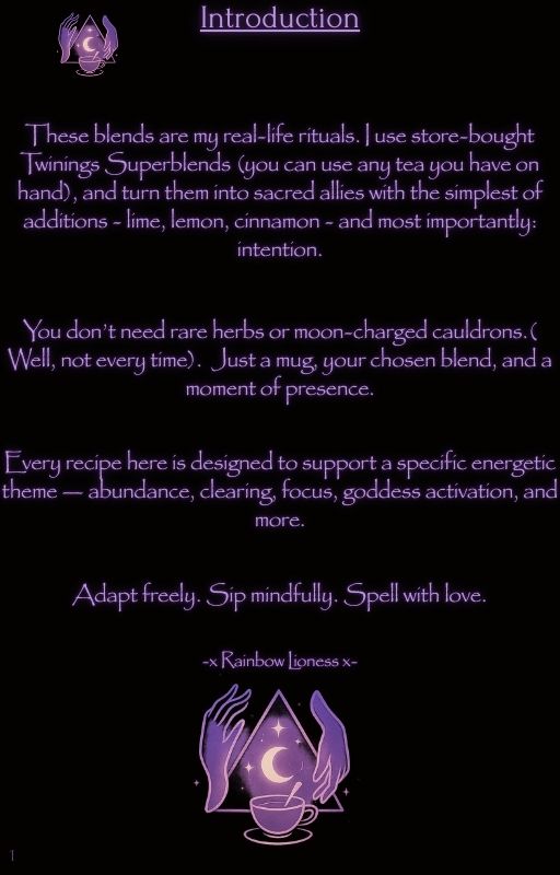 Sip & Spell: 9 Ritual Tea Blends for Self-Care, Abundance & Spiritual Clarity (eBook)